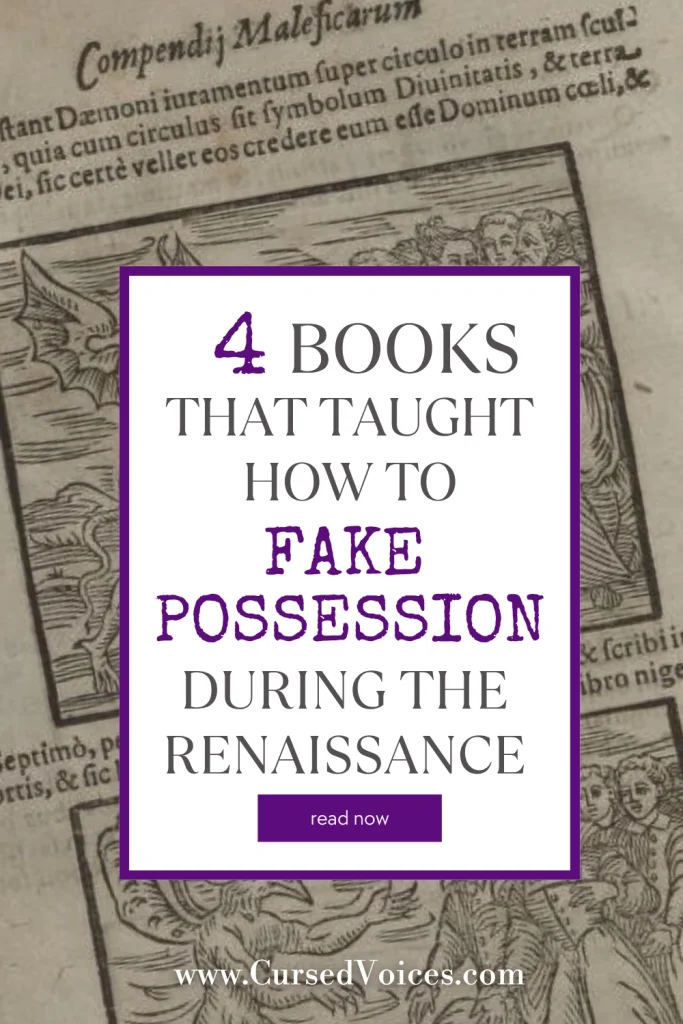 4 Books That Taught People How to Fake Possession During the Renaissance PINTEREST PIN