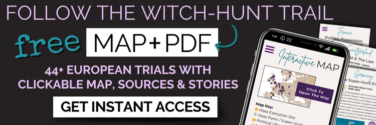 Download the FREE 'Ultimate European Witch Hunt Interactive Map: 44+ Witch Trials That Changed History" free pdf guide by Cursed Voices